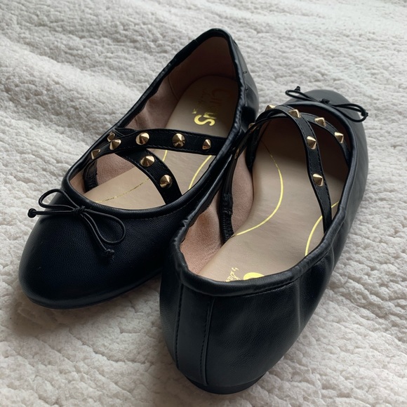 Circus by Sam Edelman Cayenne Black ballet flats - Picture 2 of 10